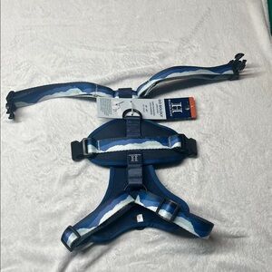 Hamilton Navy and White Pet Harness